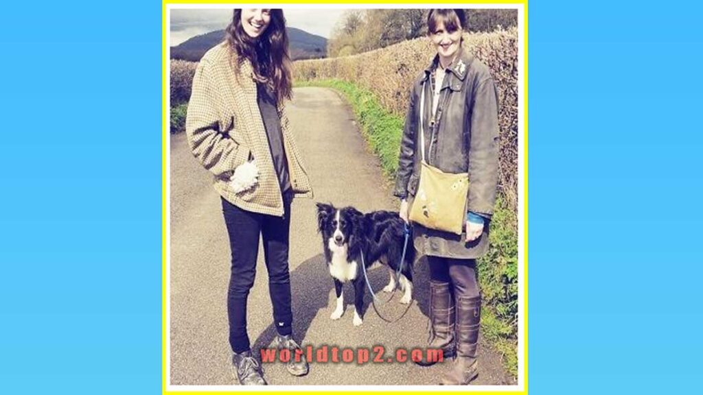 Tanya Reynolds with her mother