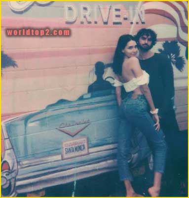 Zion Moreno with her boyfriend