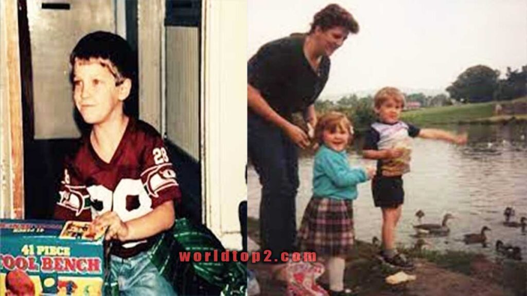 Mark Hampton childhood photo