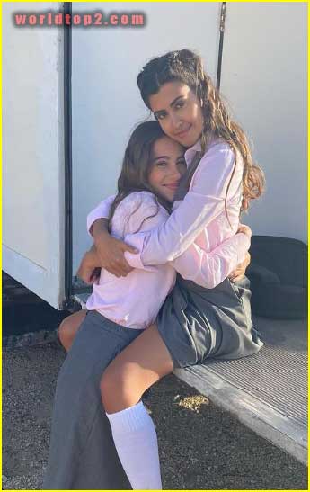 Andria Tayeh with Noor Taher