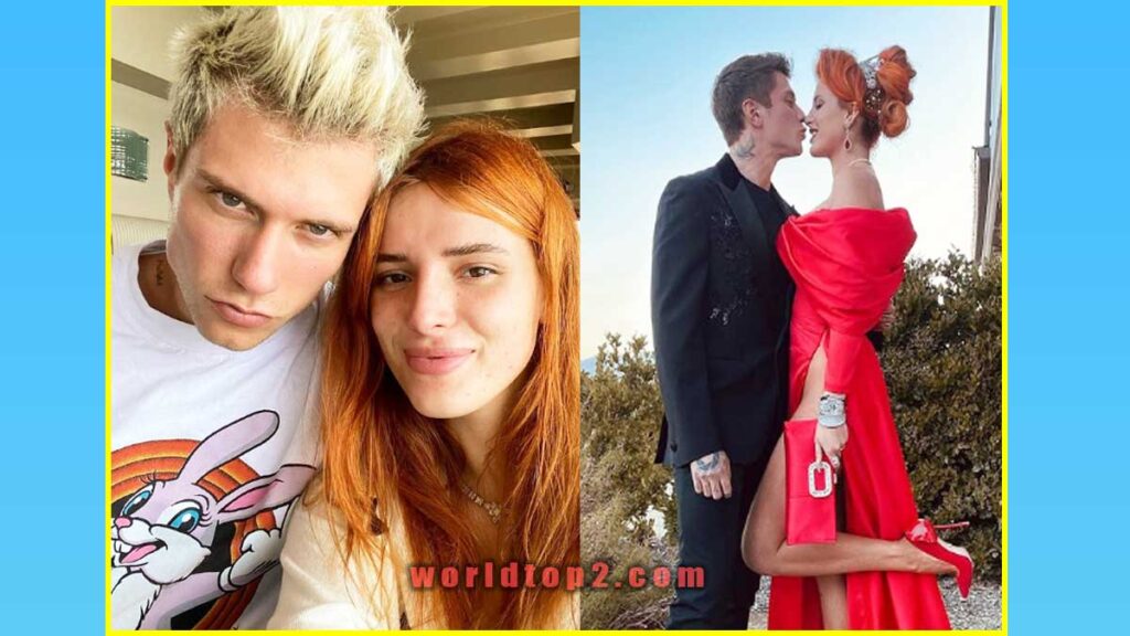 Bella Thorne with her boyfriend Benjamin Mascolo