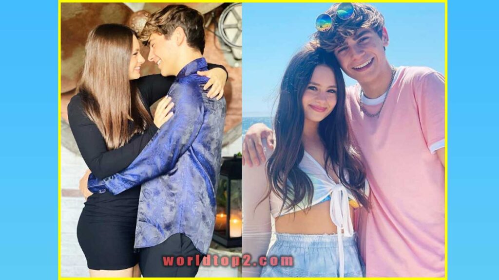 Jaime Adler with her boyfriend Ayden Mekus