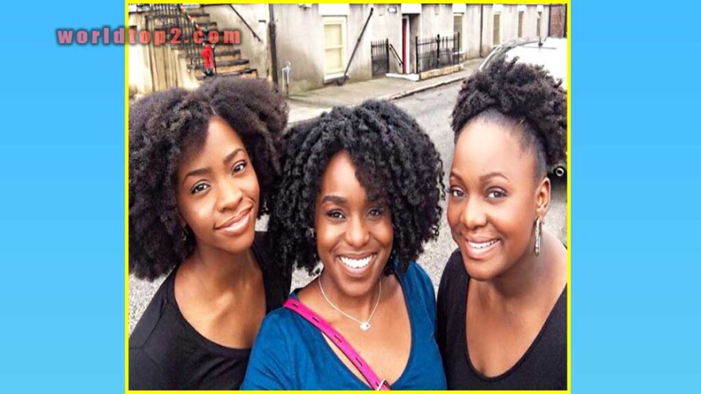 Teyonah Parris with her sisters