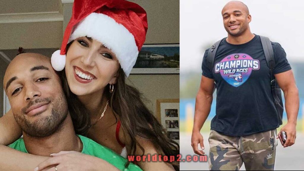 Austin Ekeler with girlfriend Melanie Wilking