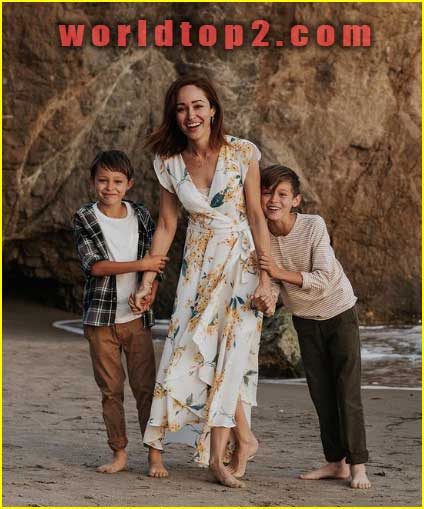 Autumn Reeser with her two sons