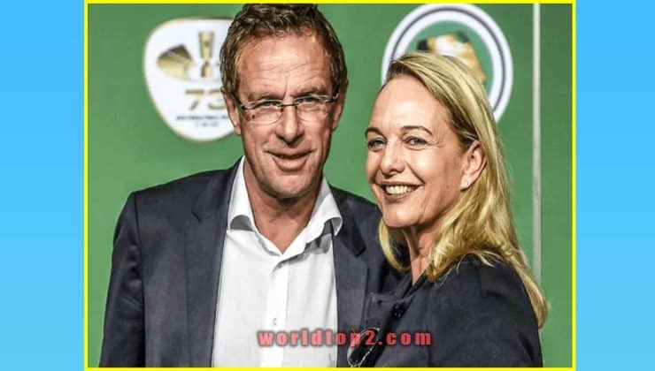 Gabriele Lamm Rangnick with her former husband Ralf Rangnick