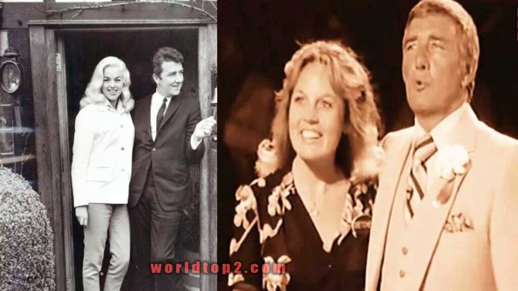 Gretchen Johnson with Richard Dawson