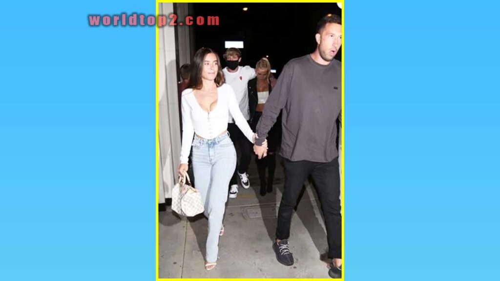 Lana Rhoades with her boyfriend Mike Majlak