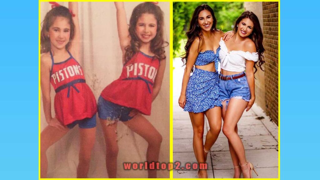 Miranda Wilking Derrick with her sister Melanie