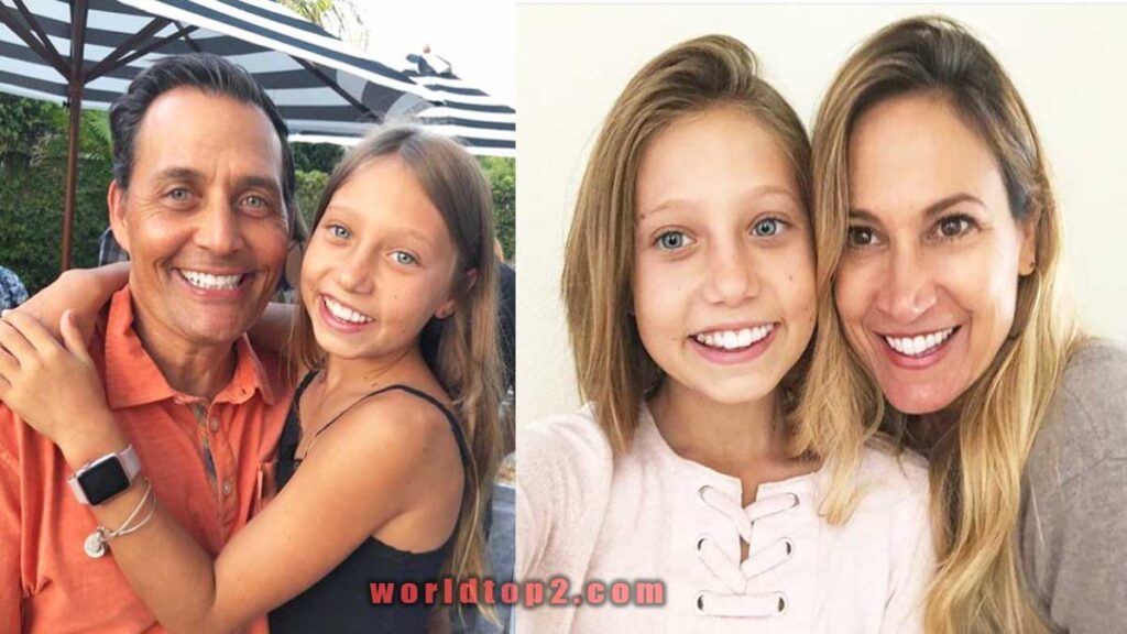 Nicolette Durazzo with her father and mother