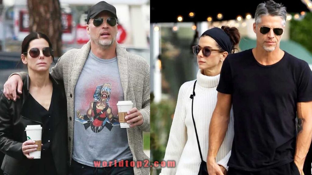 bryan randall with his wife Sandra Bullock