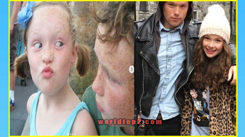 zoe margaret colletti with her brother