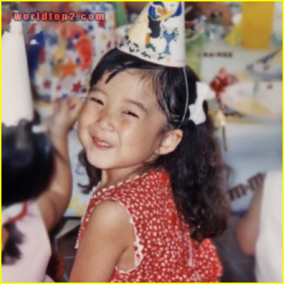 Ashley Park childhood photo