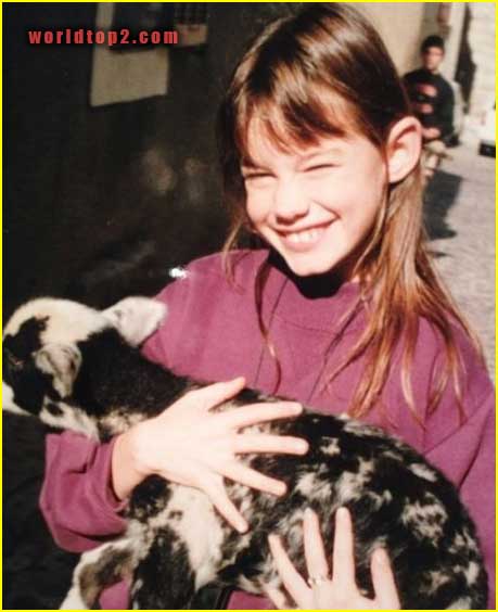 Camille Rowe childhood
