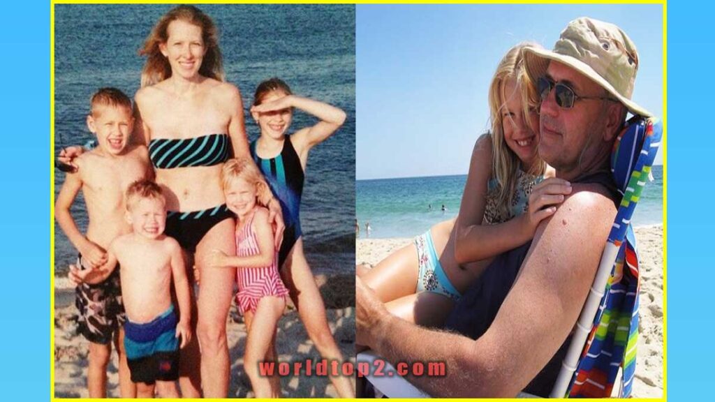 Danika Yarosh with her father mother and siblings in childhood