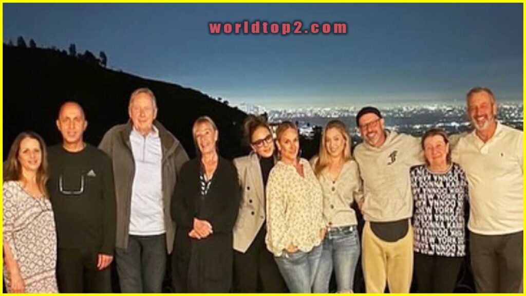 Leah Remini with her family members