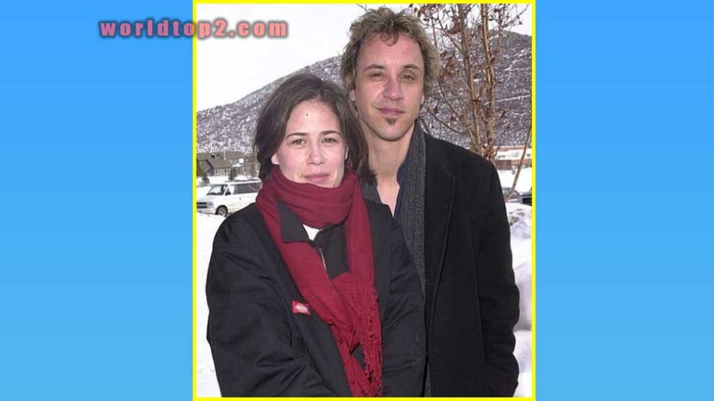 Maura Tierney with her husband