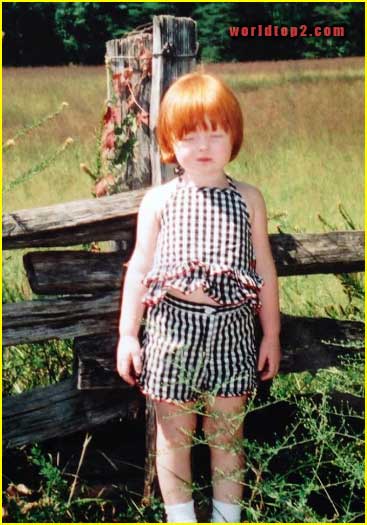 Tess Mcmillan childhood photo