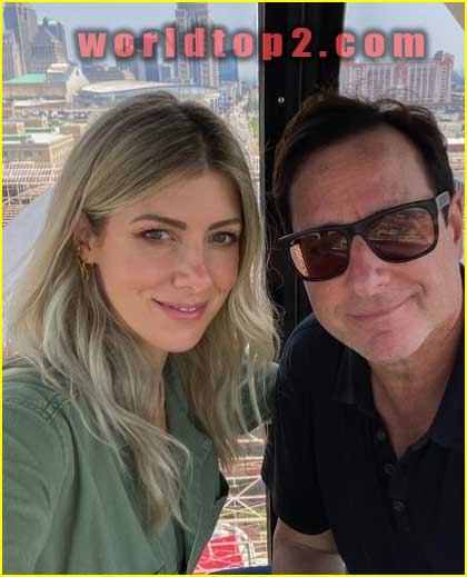 Kelly Rizzo with her late husband