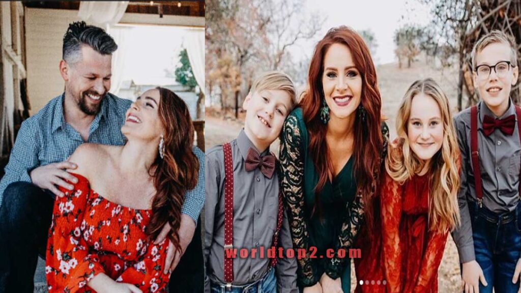 Kristi Leigh with her husband and children