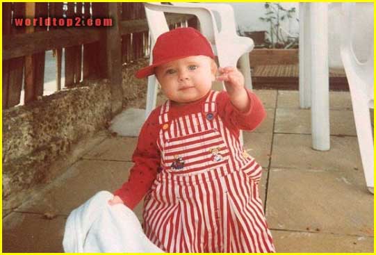 Bel Powley childhood photo