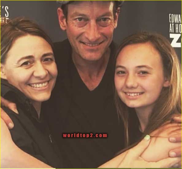 Kyra Monique Kotsur with her father  and mother