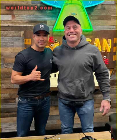 Nims Purja with joe rogan