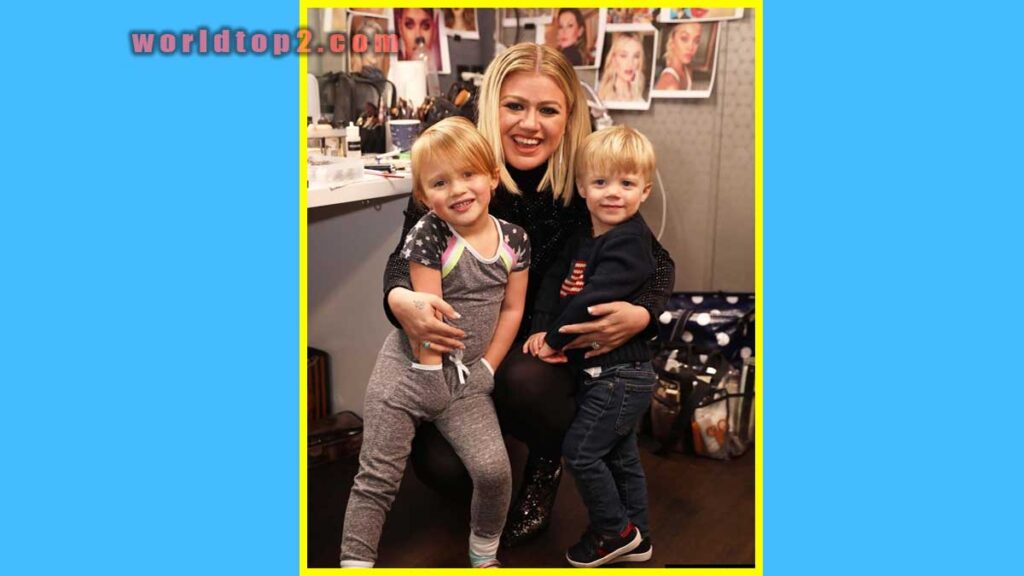 Remington Alexander Blackstock with his mom and sister