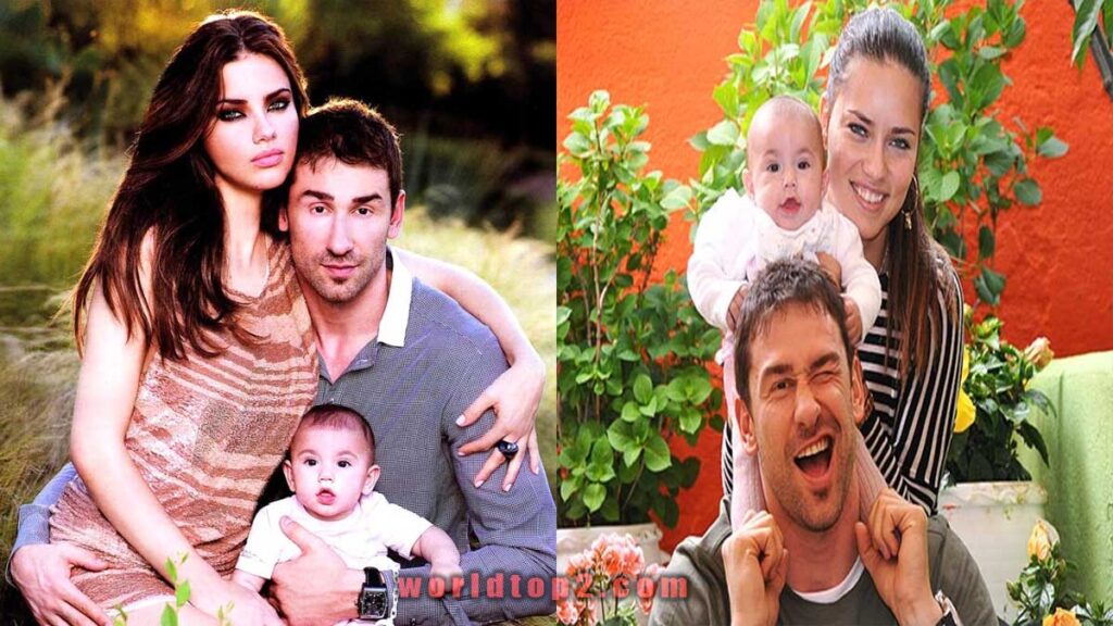 Valentina Lima Jarić with her father and mother