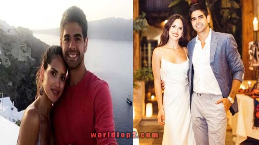 Adria Arjona with her husband Edgardo Canales