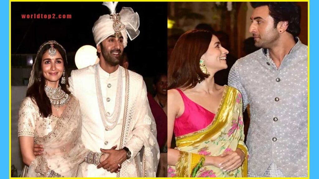 Alia Bhatt with her husband Ranbir Kapoor