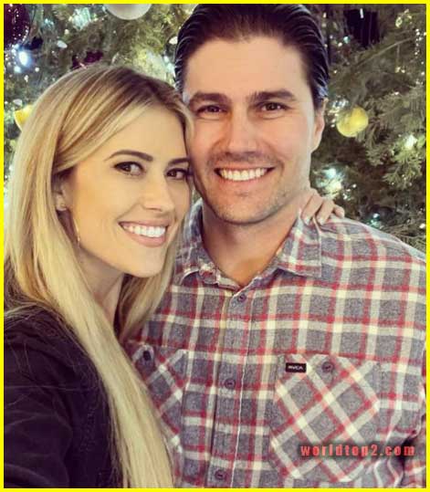 Christina Haack with her husband Joshua Hall