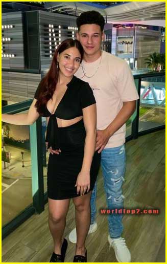 Janiece Nyasia with her boyfriend Isaiah Rivera