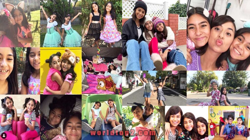 Mercedes Lomelino with her sisters