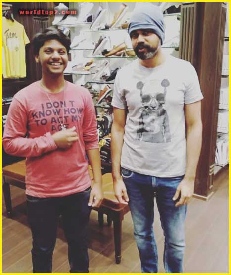 Ujwal Kulkarni with KGF 2 director Prashanth Neel