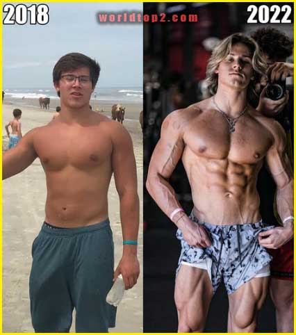 Alex Eubank before and after
