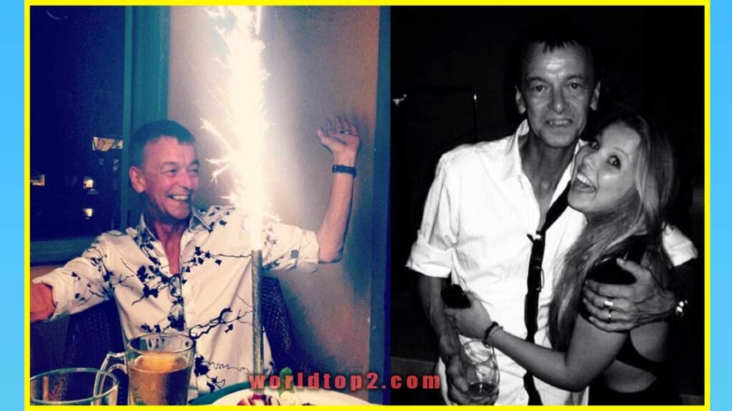 Charlotte Beaumont with her father