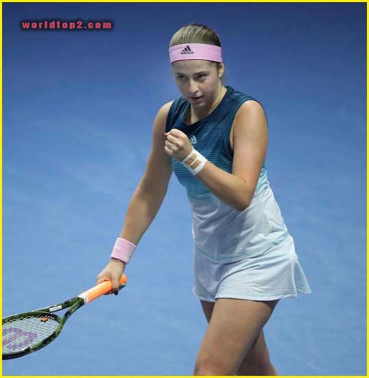 Jeļena Ostapenko ranking