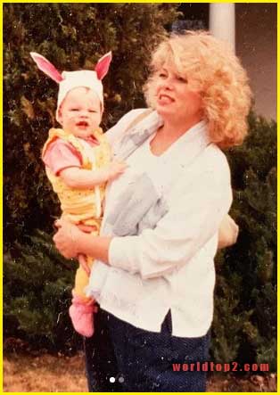 Molly Burnett with her mother