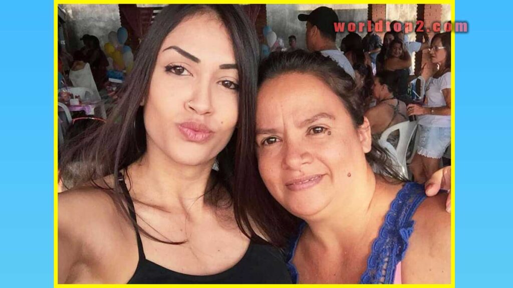 Narlla Ranikelly with her mother