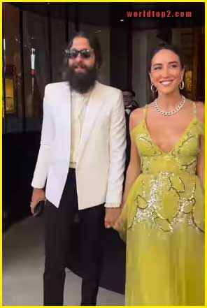 Tamara Kalinic with her boyfriend filippo testa