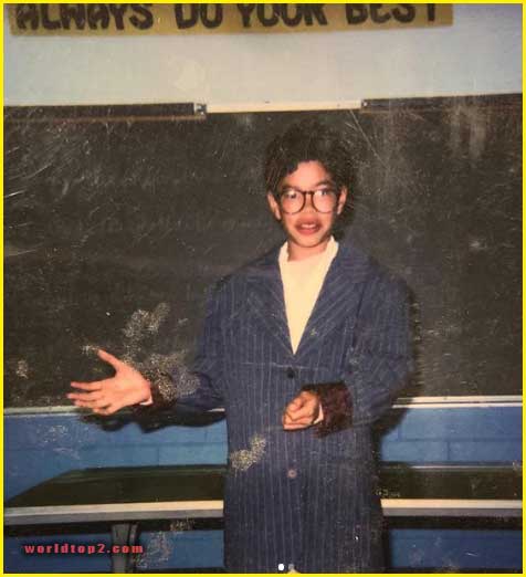 Brianna Baker childhood photo