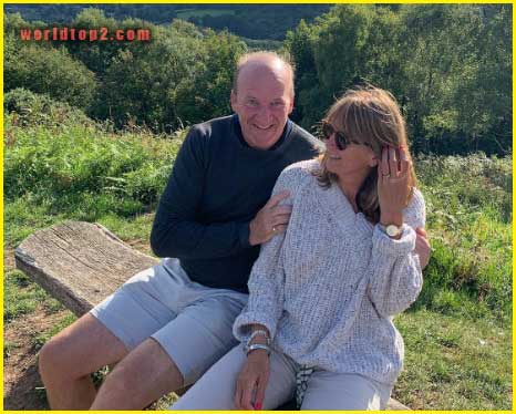 David Eades with his wife