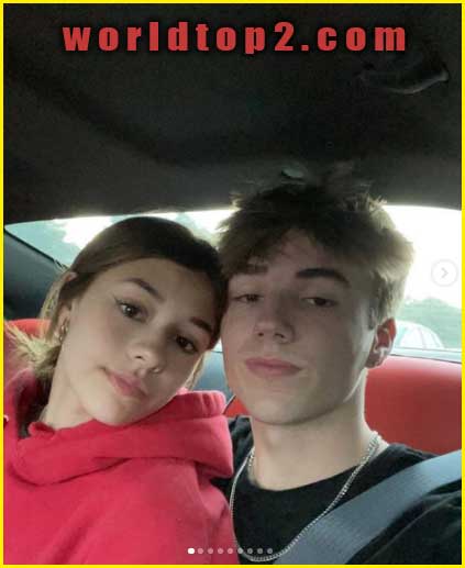 Bryce Parker with Rachel Brockman