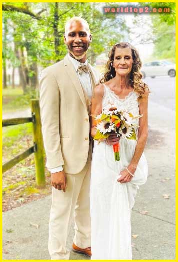 King Quran with his wife Cheryl McGregor