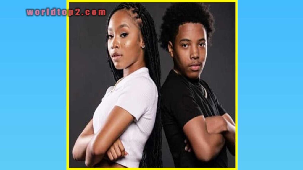 Mya Nicole Johnson with Bad Kid Mykel