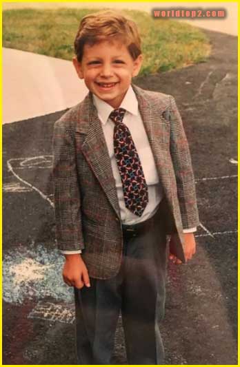 Scott Braun childhood photo