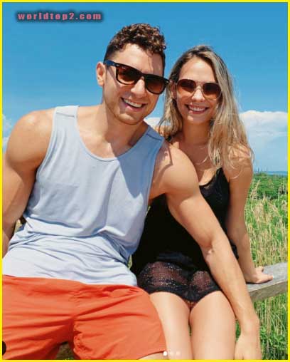 scott braun with his girlfriend lucyemm