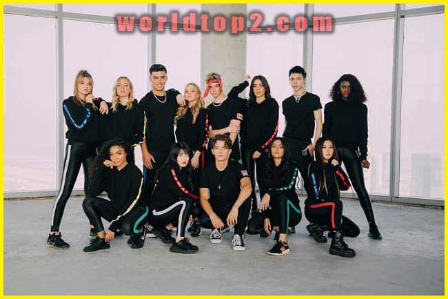 Bailey May with other members