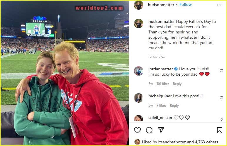 Hudson Matter father